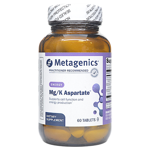 Metagenics, Mg/K Aspartate 60 Tablets