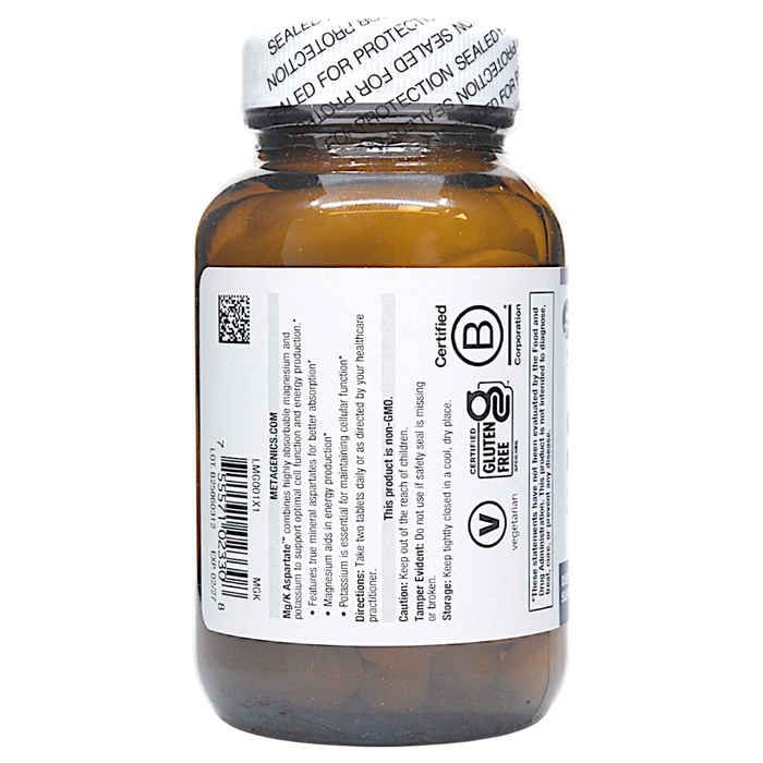 Mg/K Aspartate 60 Tablets Directions