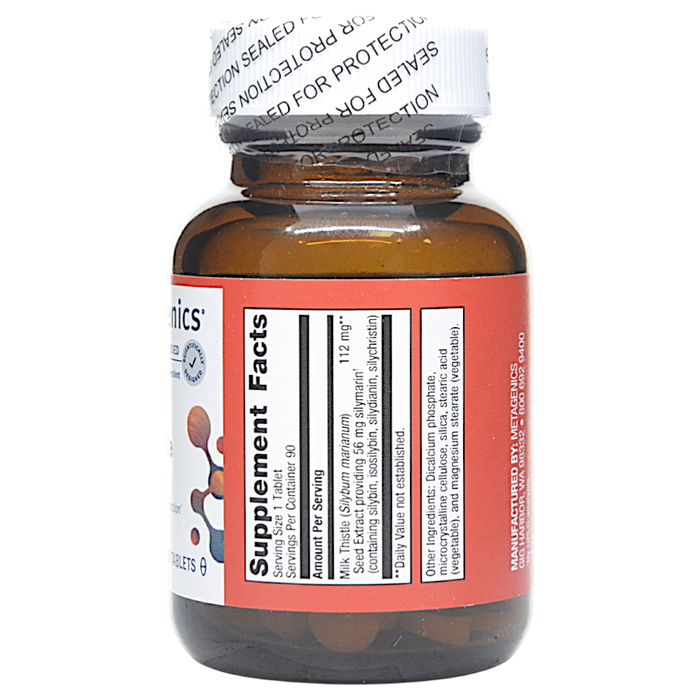 Milk Thistle Extract 112 mg 90 Tablets Supplement Facts