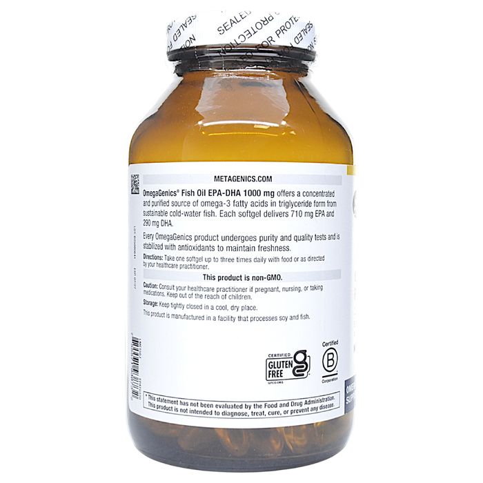 OmegaGenics Fish Oil EPA-DHA 1000 mg 120 softgels Directions