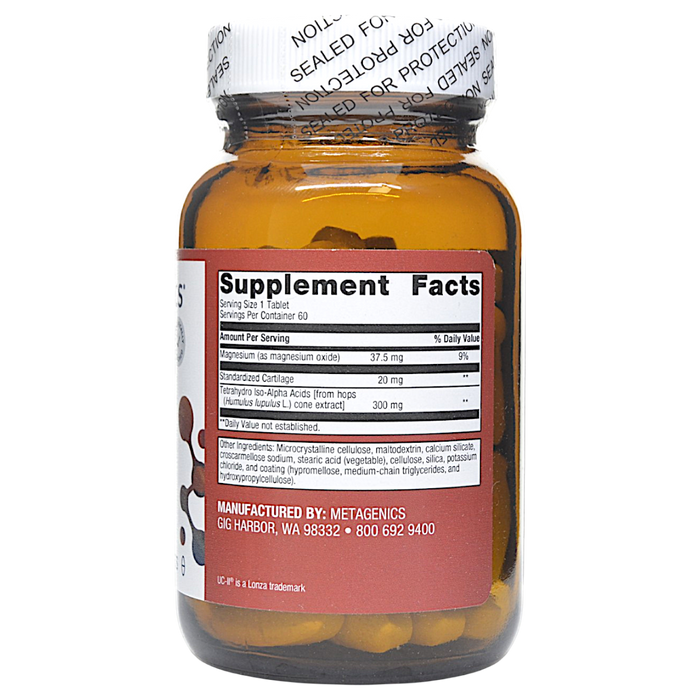 OsteoVantiv 60 Tablets Supplement Facts