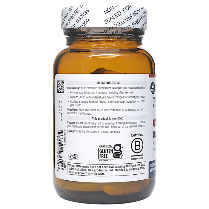OsteoVantiv 60 Tablets Directions