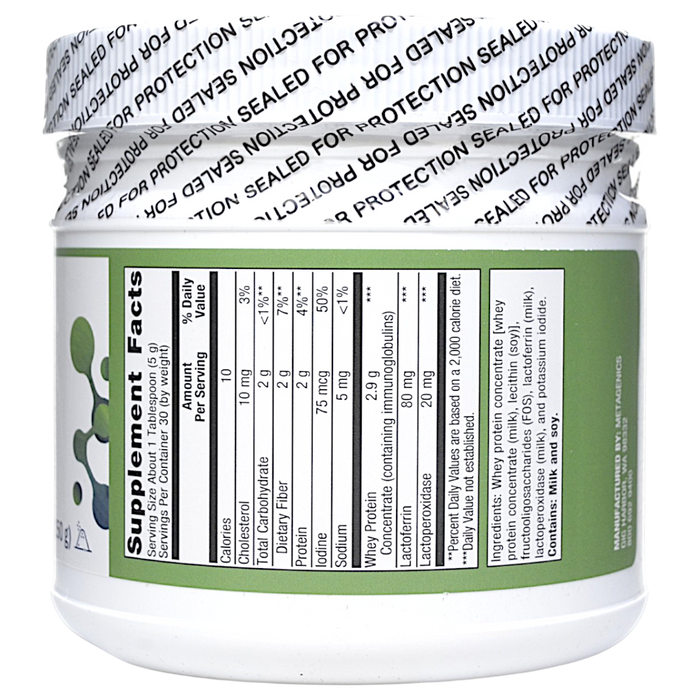 Probioplex Intensive Care 30 Servings Supplement Facts