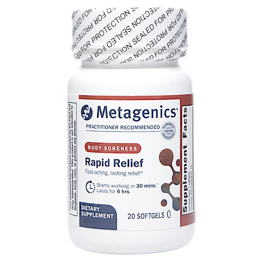 Metagenics, Rapid Relief 20 softgels