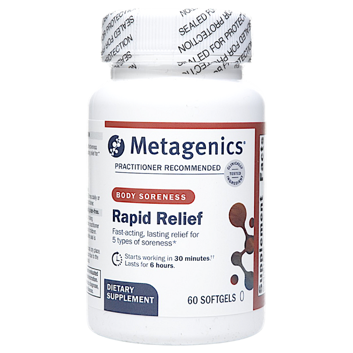 Metagenics, Rapid Relief 60 softgels