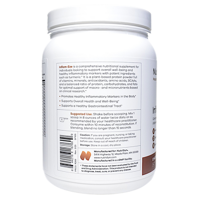Dynamic Inflam-Eze Chocolate Orange 14 Servings Suggested Use
