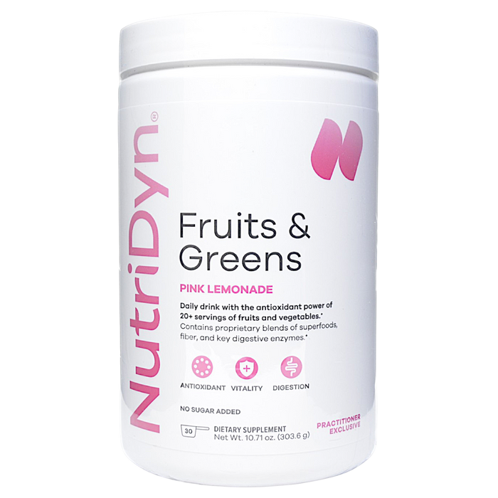 NutriDyn, Fruits & Greens Pink Lemonade