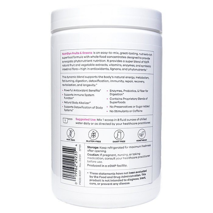 Fruits & Greens Pink Lemonade Suggested Use