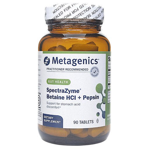 Metagenics, SpectraZyme Betaine HCI + Pepsin 90 tablets
