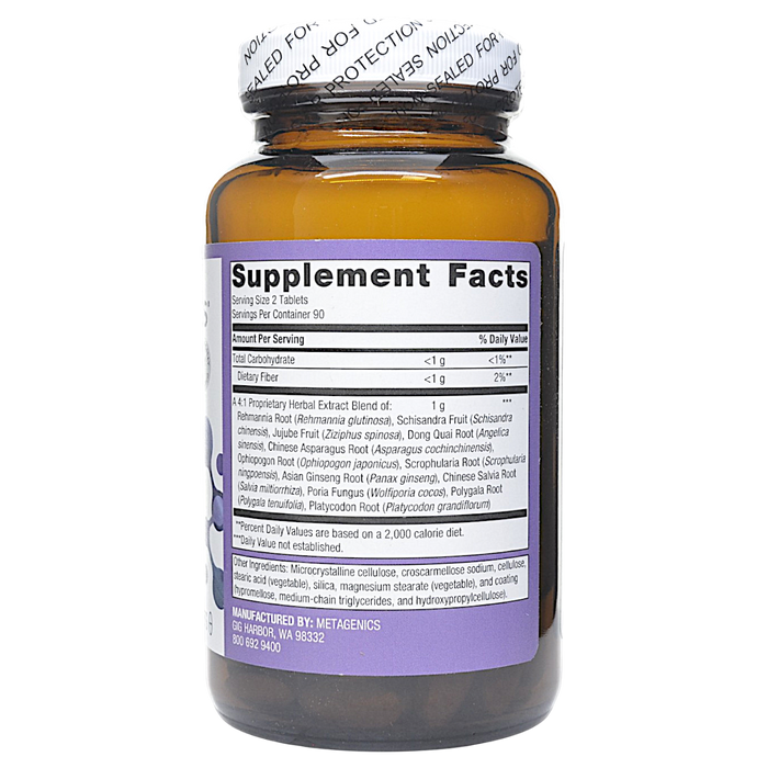 Serenagen 180 tablets Supplement Facts