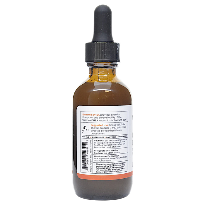 Liposomal DHEA 2 oz Suggested Use