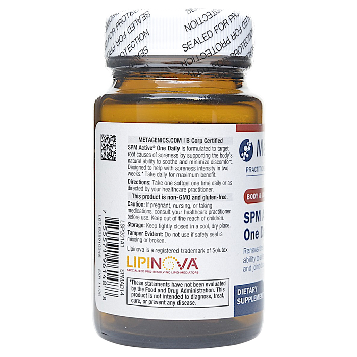 SPM Active One Daily 14 softgels Directions
