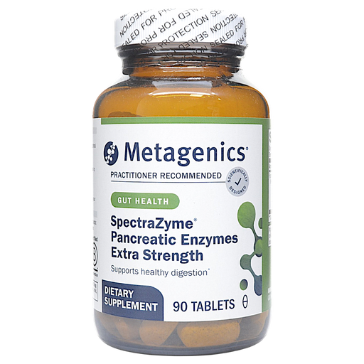 Metagenics, SpectraZyme Pancreatic Enzymes Extra Strength 90 Tablets