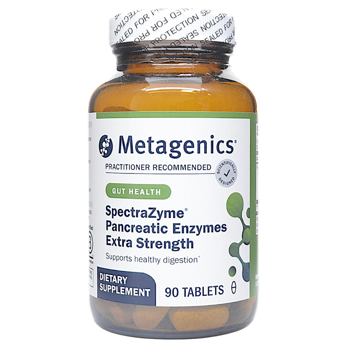 Metagenics, SpectraZyme Pancreatic Enzymes Extra Strength 90 Tablets