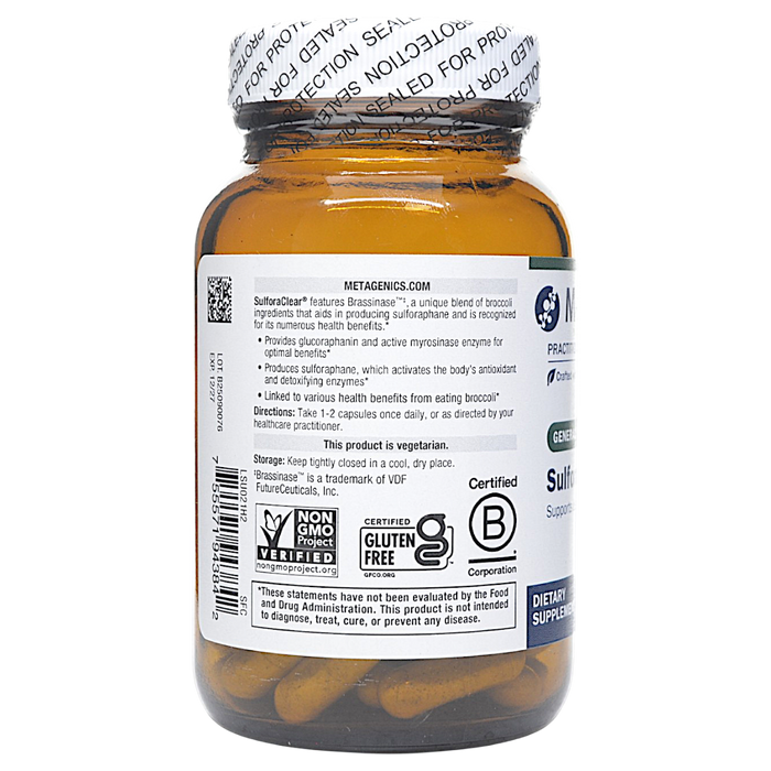 SulforaClear 60 Capsules Directions