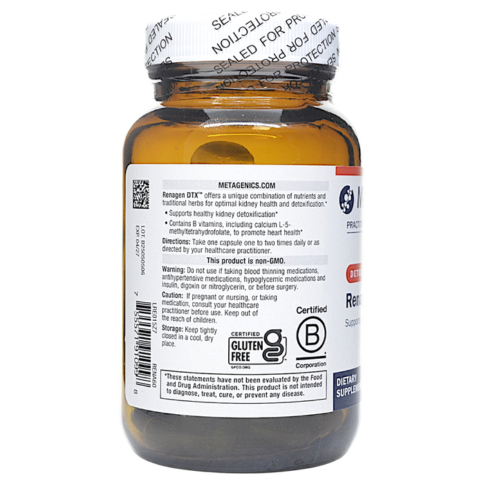 Renagen DTX 60 Capsules Directions