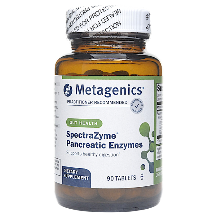 Metagenics, SpectraZyme Pancreatic Enzymes 90 tablets