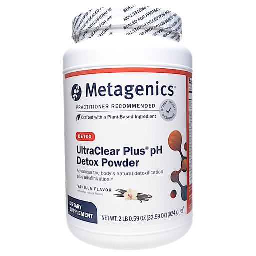Metagenics, UltraClear Plus pH Detox Powder Vanilla 21 Servings