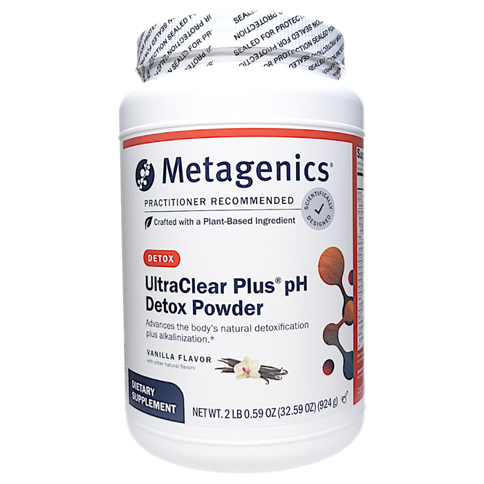Metagenics, UltraClear Plus pH Detox Powder Vanilla 21 Servings