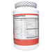 Supplement container with a detailed supplement facts label on a white background