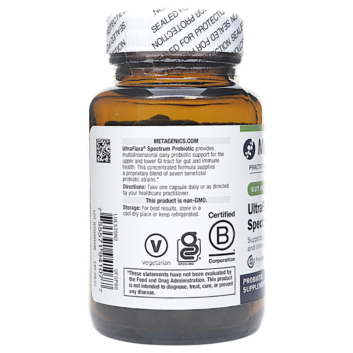 UltraFlora Spectrum Probiotic 60 capsules Directions