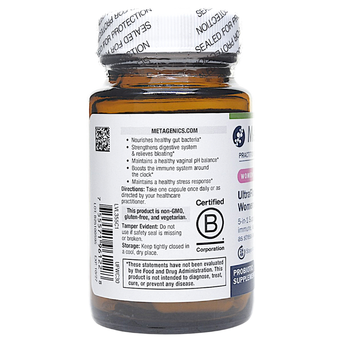 UltraFlora Complete Women's Probiotic 30 Capsules Directions