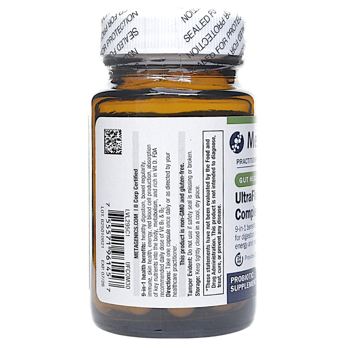 UltraFlora Complete Probiotic 30 Capsules Directions