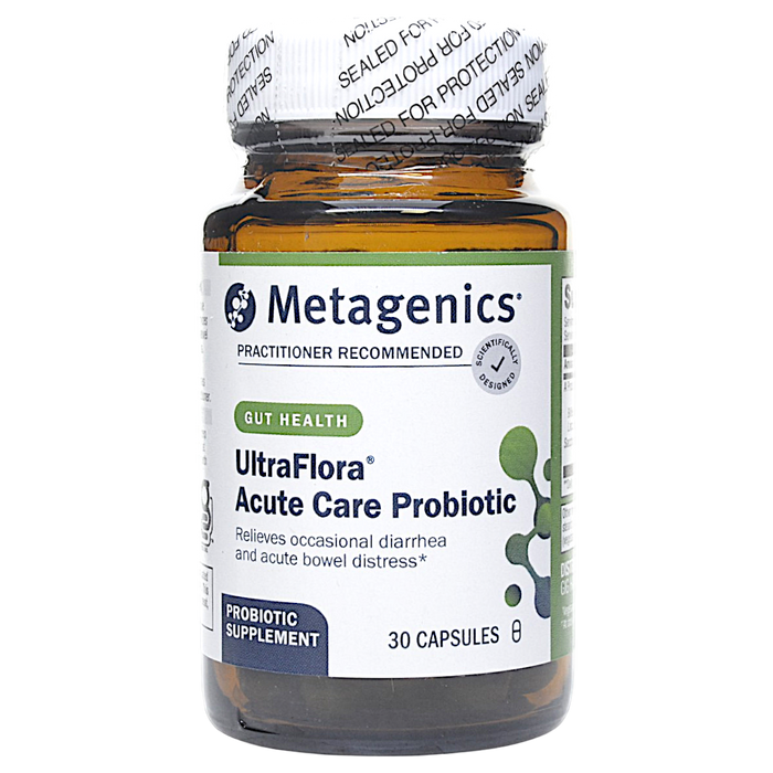 Metagenics, UltraFlora Acute Care Probiotic 30 Capsules