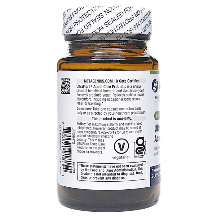 UltraFlora Acute Care Probiotic 30 Capsules Directions