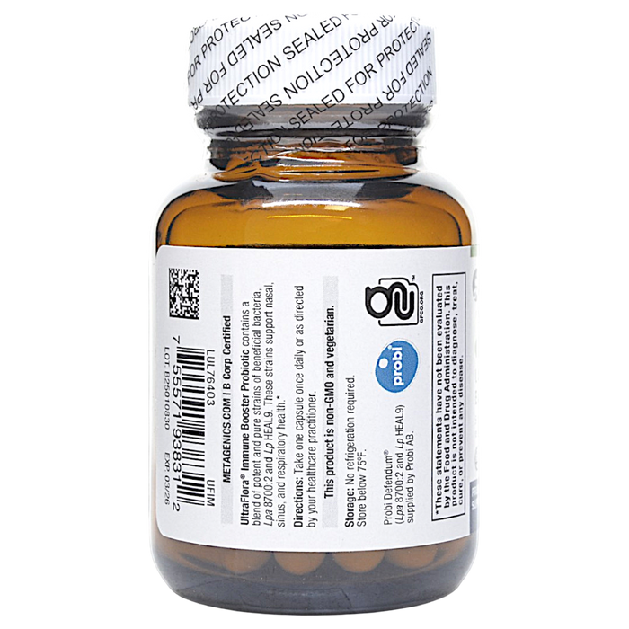 UltraFlora Immune Booster Probiotic 30 Capsules Directions