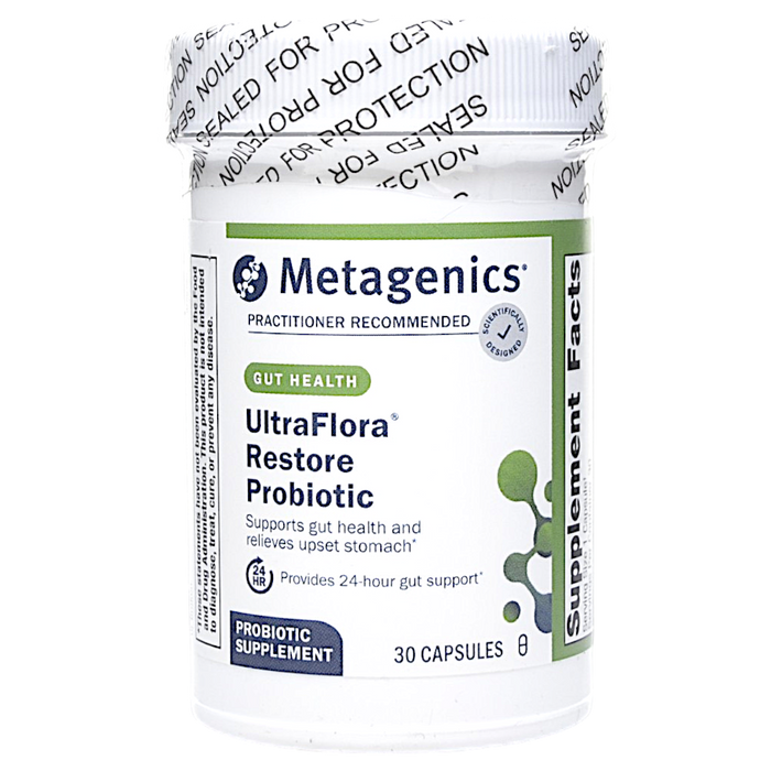 Metagenics, UltraFlora Restore Probiotic 30 Capsules