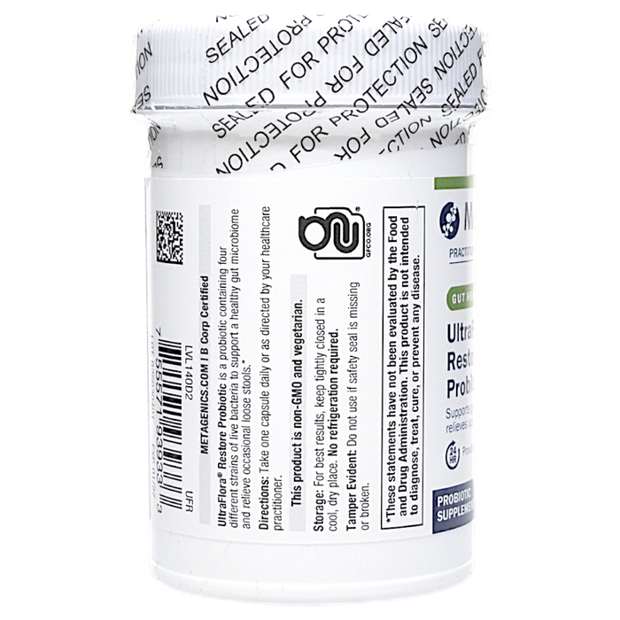 UltraFlora Restore Probiotic 30 Capsules Directions