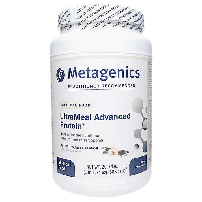Metagenics, UltraMeal Advanced Protein French Vanilla 14 Servings