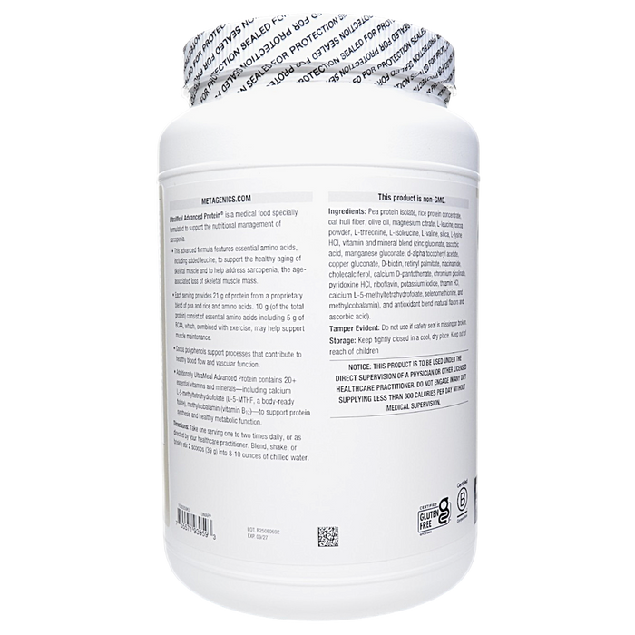 UltraMeal Advanced Protein Plain 14 Servings Directions
