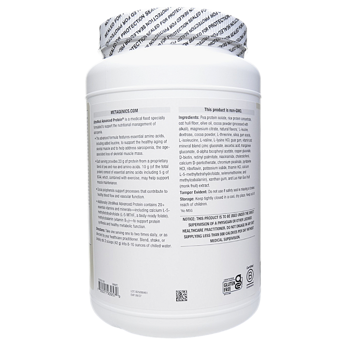 UltraMeal Advanced Protein Chocolate 14 Servings Directions