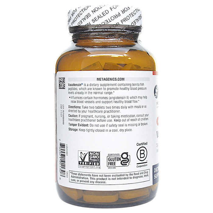 Vasotensin 120 Tablets Directions