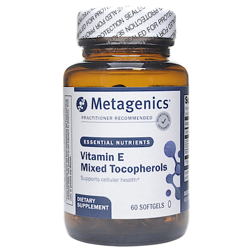 Metagenics, Vitamin E Mixed Tocopherols 60 Softgels