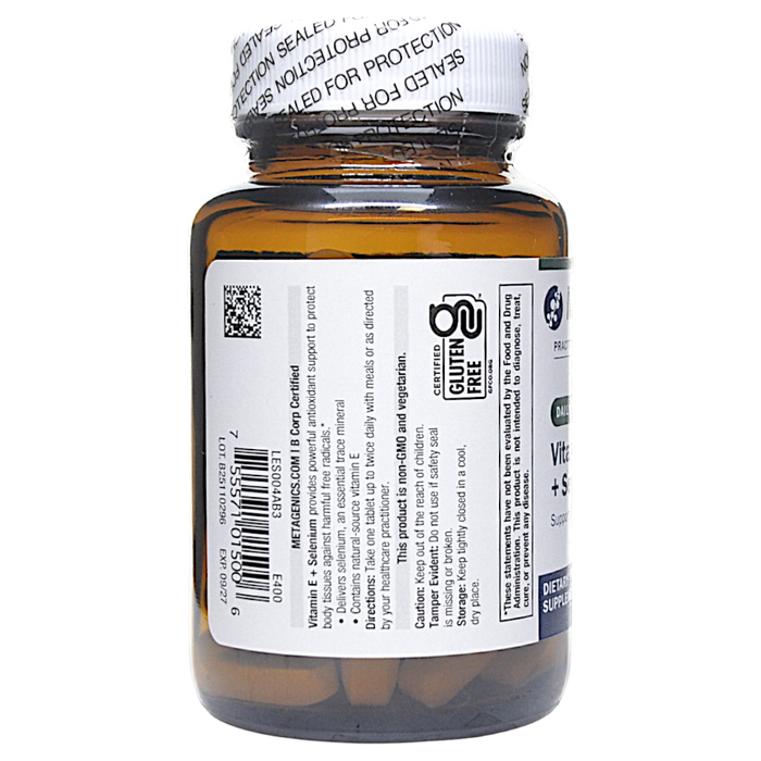 Vitamin E + Selenium 60 Tablets Directions