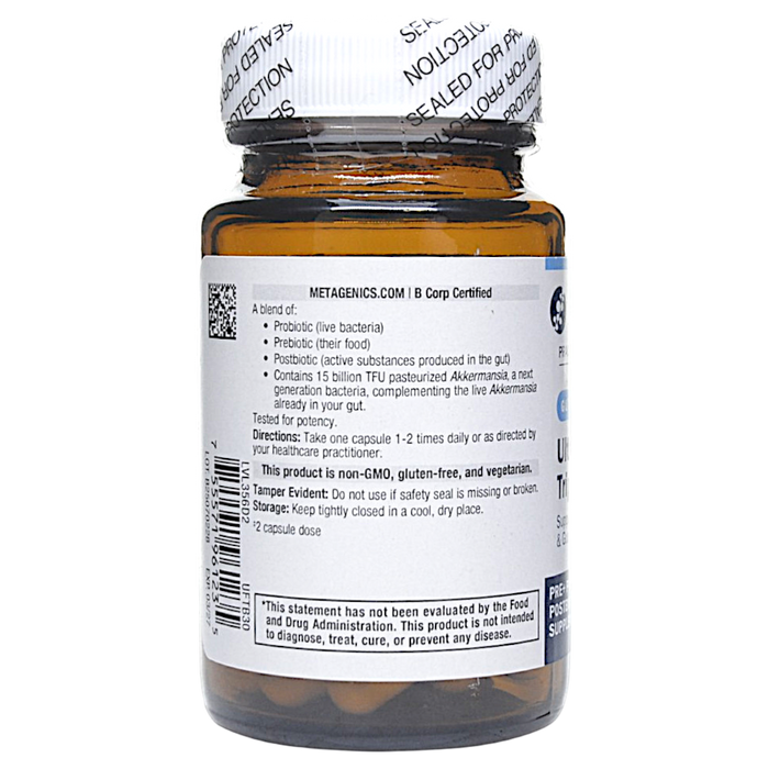 UltraFlora Triplebiotic with Akkermansia 30 Capsules Directions