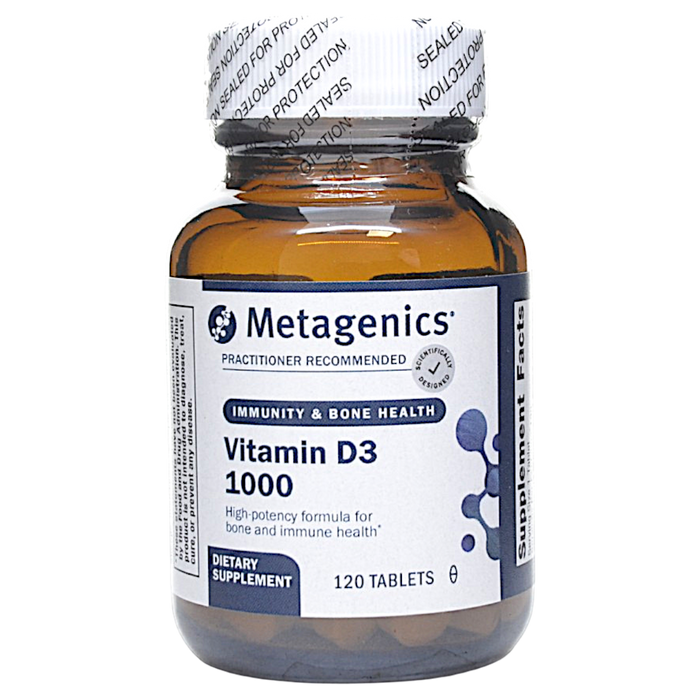 Metagenics, Vitamin D3 1000 120 Tablets