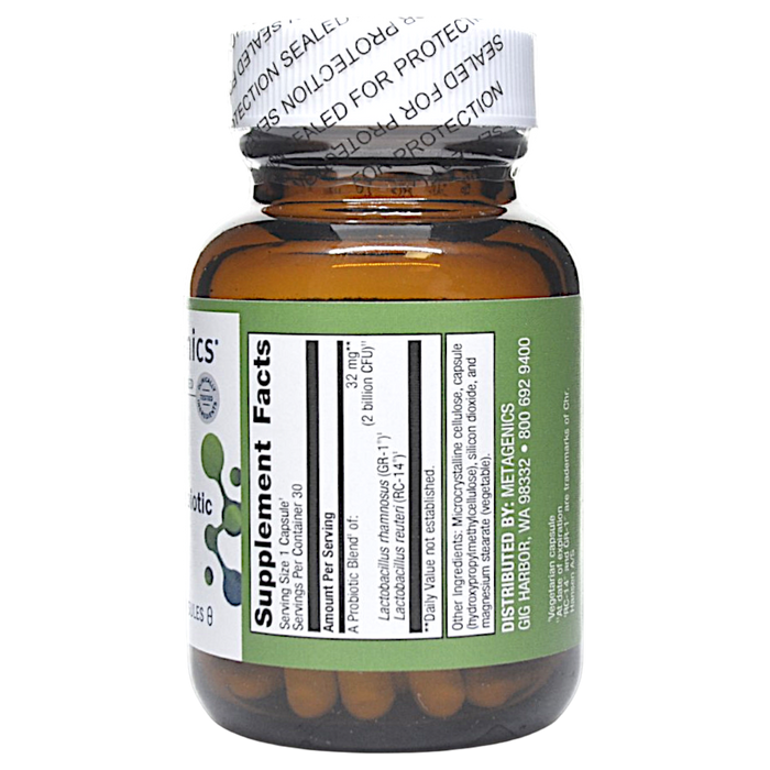 UltraFlora Women's Probiotic 30 Capsules Supplement Facts