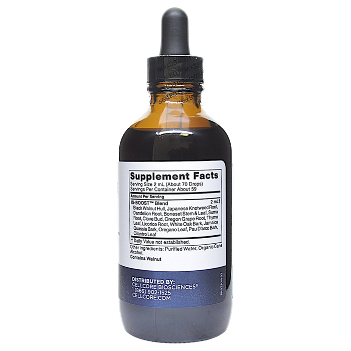 IS-BOOST 4 oz Supplement Facts