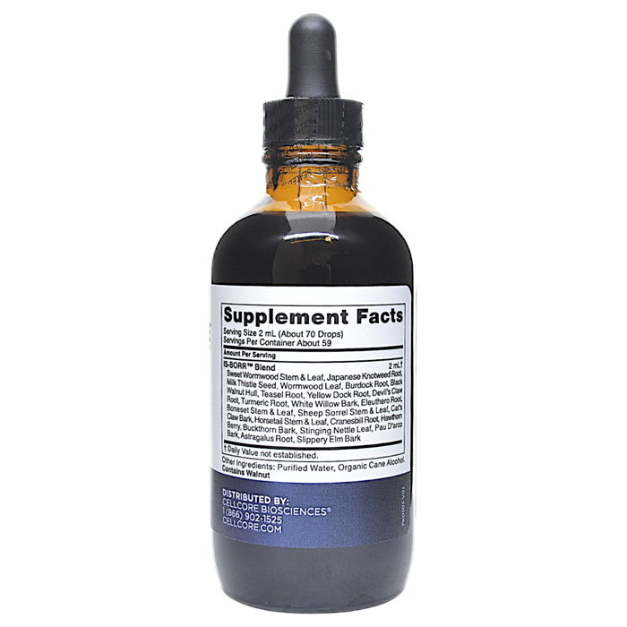 IS-BORR 4 oz Supplement Facts