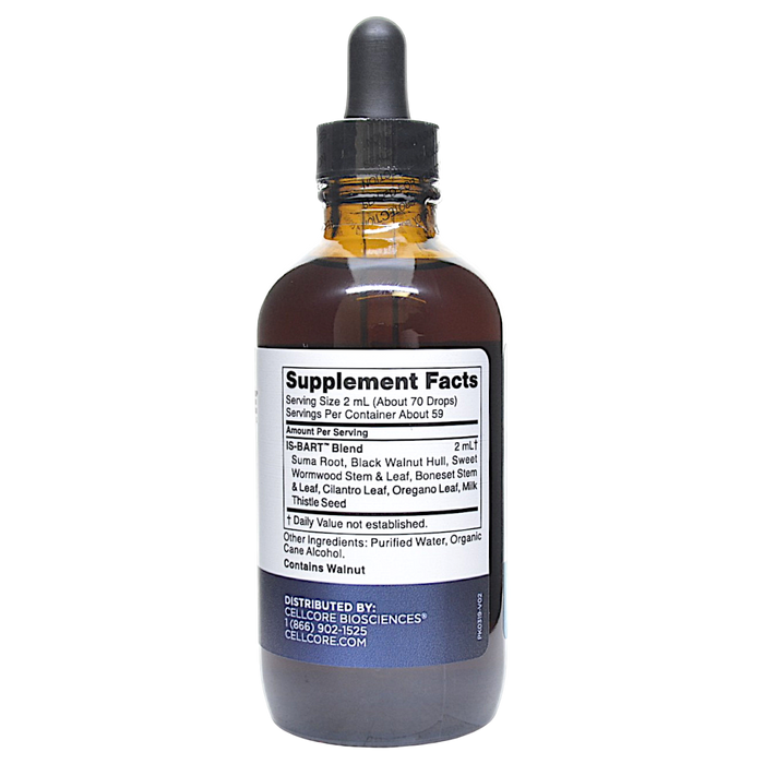 IS-BART 4 oz Supplement Facts