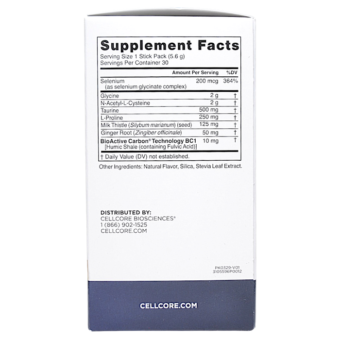 GlyNACtive 30 stick packs Supplement Facts