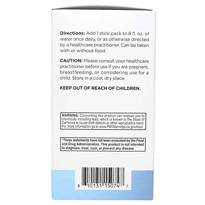 GlyNACtive 30 stick packs Directions