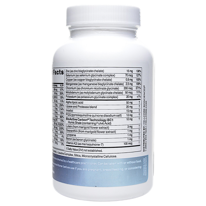 Core Nutrients 120 capsules Supplement Facts