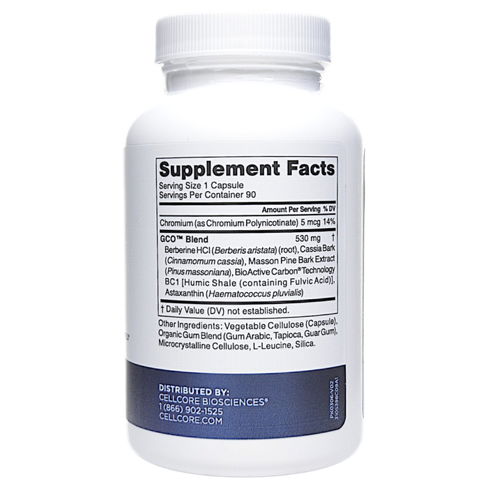 GCO 90 capsules Supplement Facts