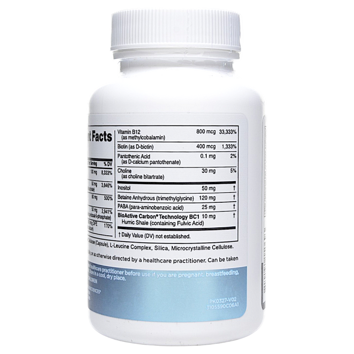 Methyl-B Complex 60 capsules Supplement Facts