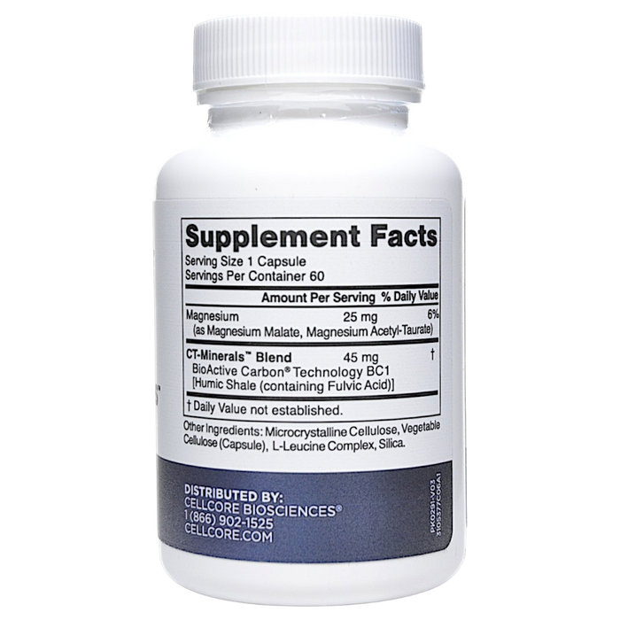 CT-Minerals 60 capsules Supplement Facts